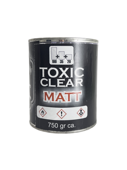 Trasparente Toxic Clear Matt + Activator 963
