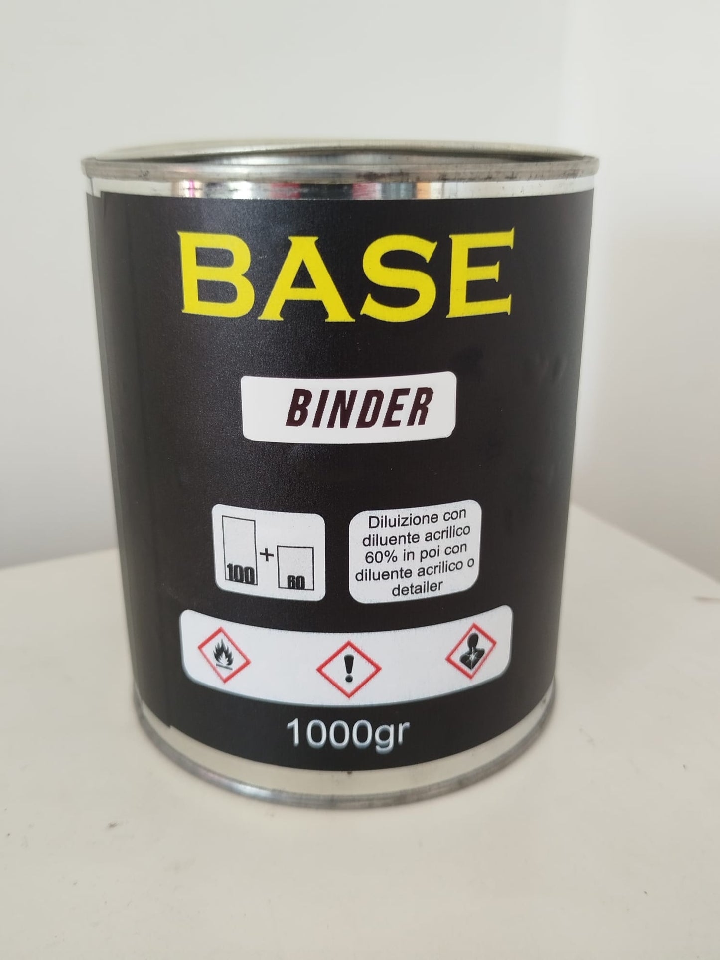 Base Binder cristal